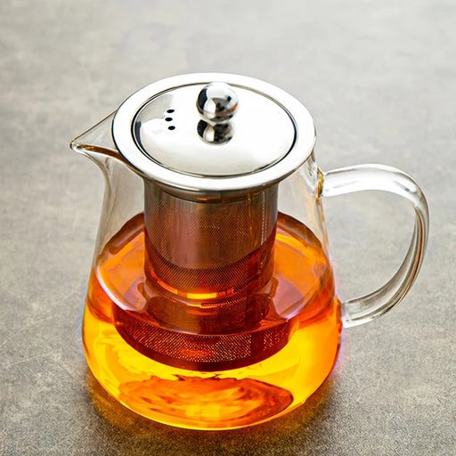 glass kungfu teapot, view 2 - MRSLM