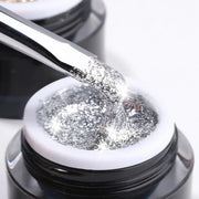 high flash glitter gel nail polish set, view 7 - MRSLM