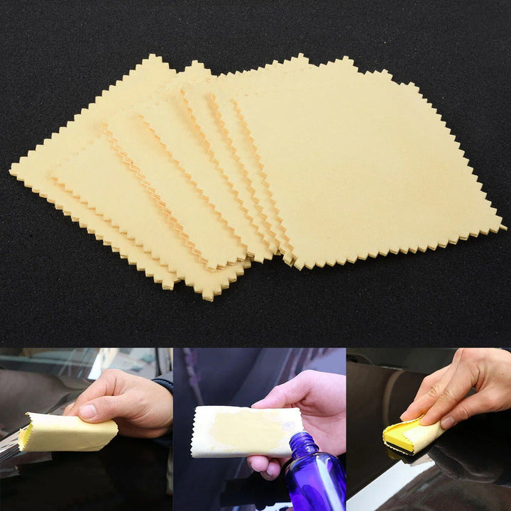 20-Piece Microfiber Car Cleaning Cloth Set: Nano-Ceramic Absorbency