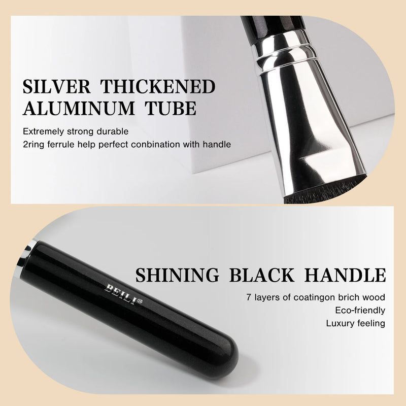 professional bevel foundation brush, view 6 - MRSLM
