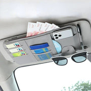 car sun visor organizer with pen holder, view 5 - MRSLM
