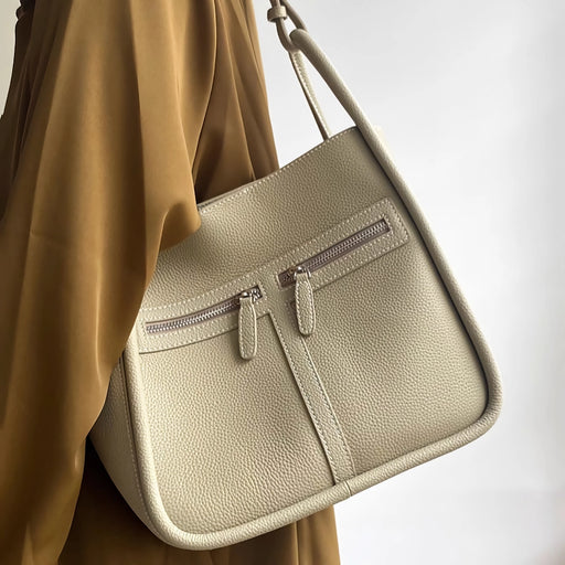 Genuine leather bucket bag - MRSLM
