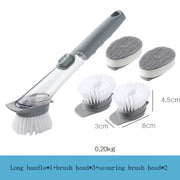 automatic soap dispensing dishwashing brush, view 2 - MRSLM
