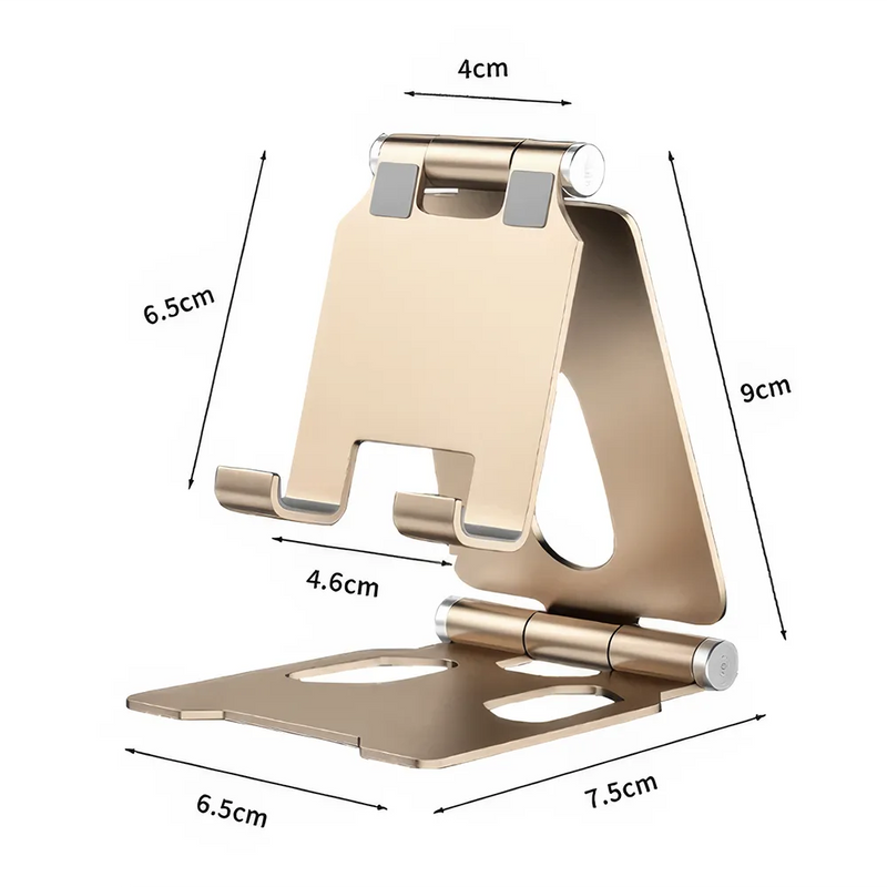 aluminum alloy phone stand, view 2 - MRSLM