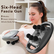 six-head wireless fascia gun, view 3 - MRSLM