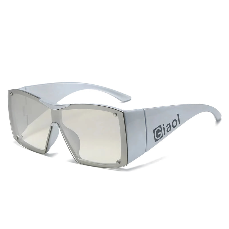 oversized square sunglasses, view 9 - MRSLM