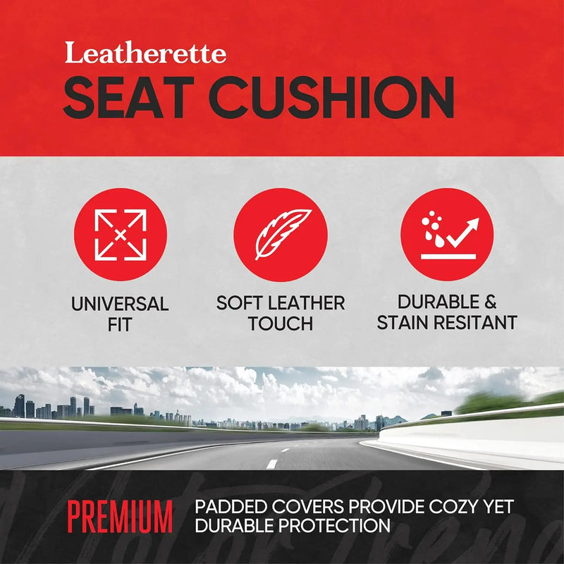 faux leather car seat covers, view 5 - MRSLM