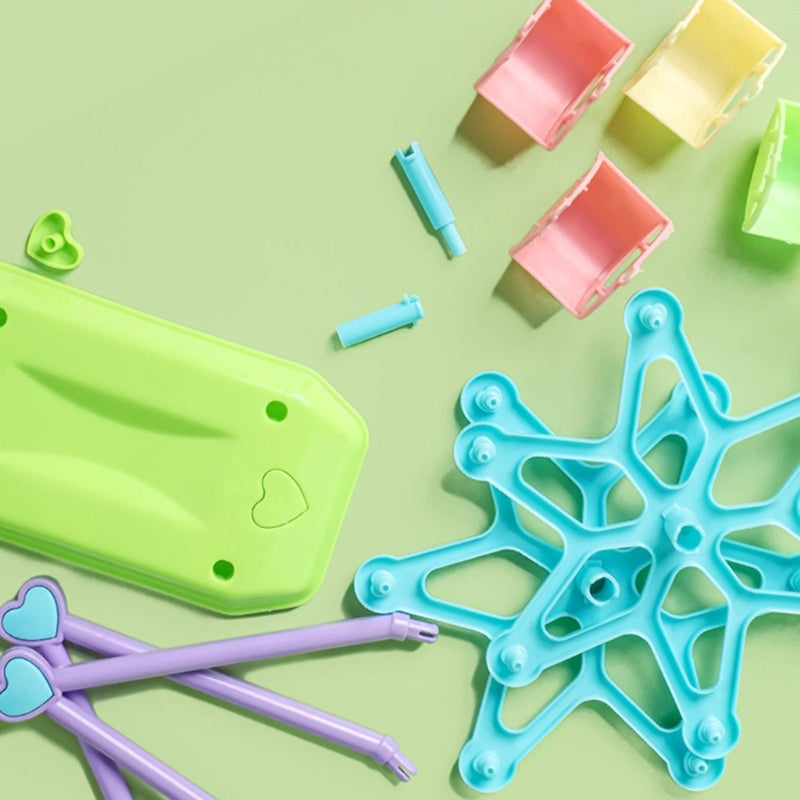 Brinquedo colorido para papagaio procurar comida