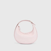 crescent leather crossbody bag, view 5 - MRSLM