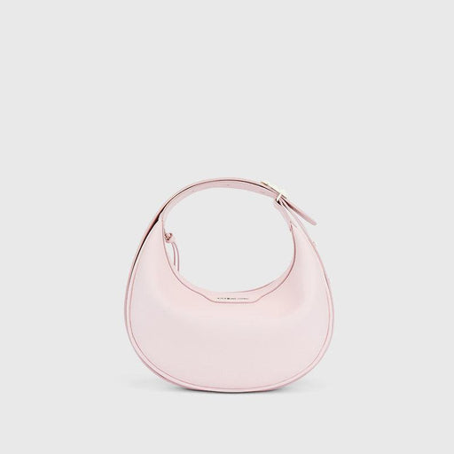 crescent leather crossbody bag, view 5 - MRSLM