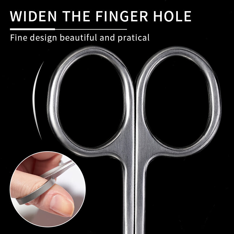 stainless steel cuticle nippers and trimmer, view 6 - MRSLM