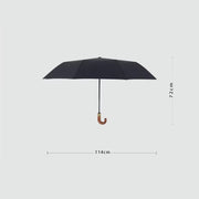 large automatic wooden golf umbrella, view 8 - MRSLM