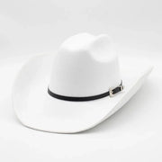 roll brim fedora cowboy hat, view 9 - MRSLM