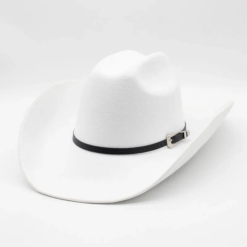 roll brim fedora cowboy hat, view 9 - MRSLM