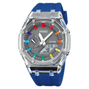 men's LED digital watch, view 5 - MRSLM