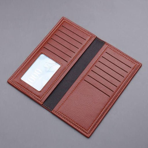 Fashion long wallet with card slots - MRSLM