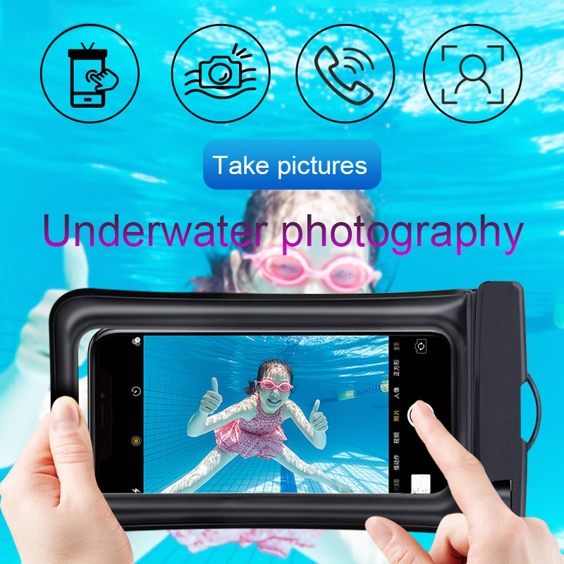 Waterproof Floating Phone Case with Touchscreen Functionality