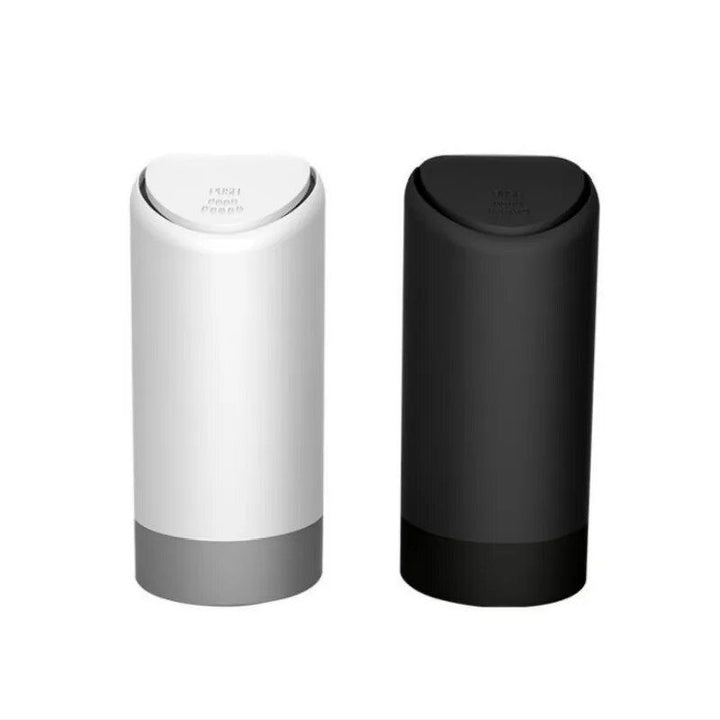 Auto Car Garbage Can Car Trash Can Silicone Garbage Dust Case Holder Rubbish Bin Auto Organizer Storage Box
