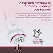 5-in-1 rechargeable hair removal epilator, view 4 - MRSLM