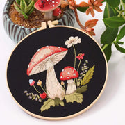 Mushroom embroidery kit, view 10 - MRSLM