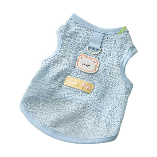 summer dog vest with D-ring, view 2 - MRSLM
