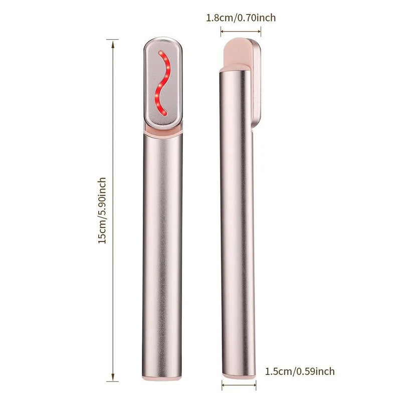 Microcurrent Eye Massager: Vibration, Red Light Therapy & Temperature-Controlled Stick