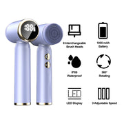 silicone facial cleansing brush, view 8 - MRSLM