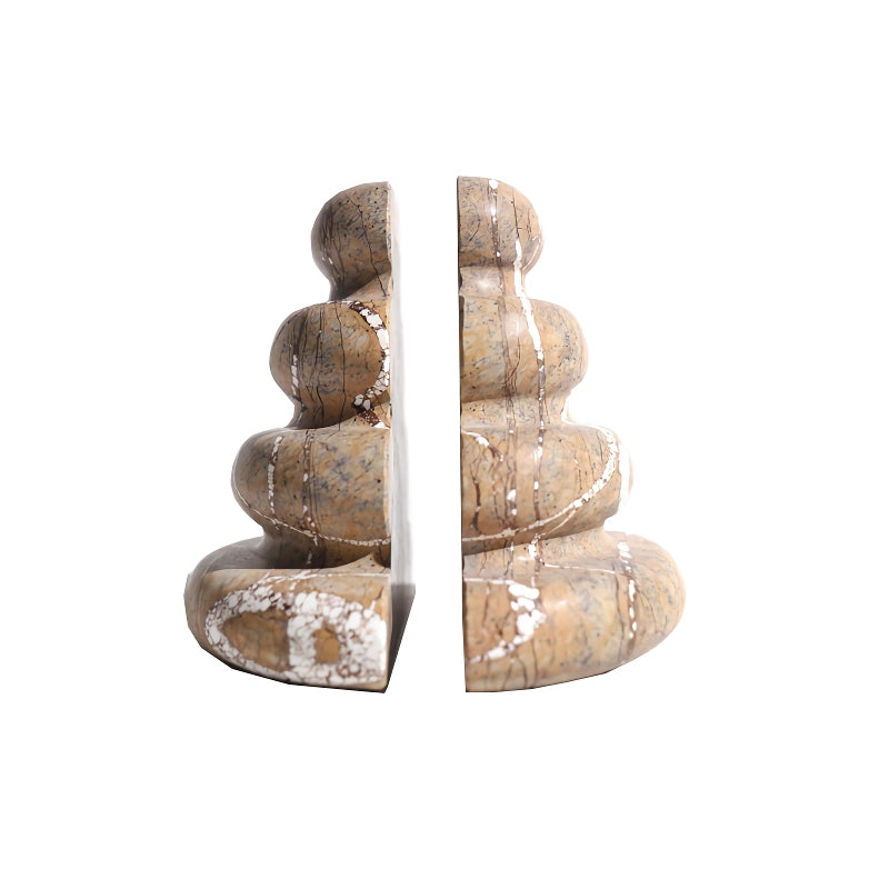 marble bookends set of 2, view 2 - MRSLM