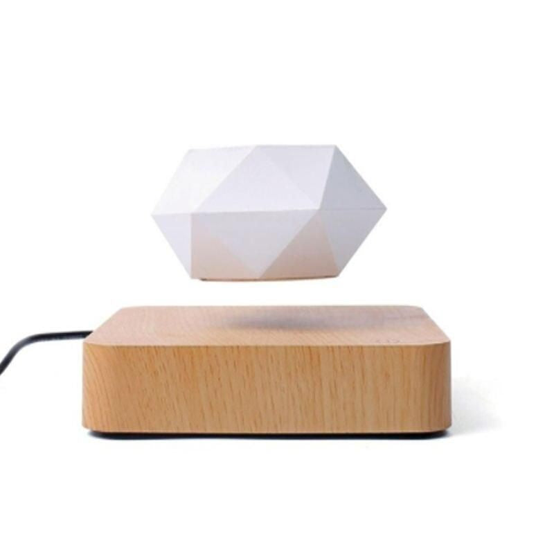moon levitating plant led light, view 2 - MRSLM
