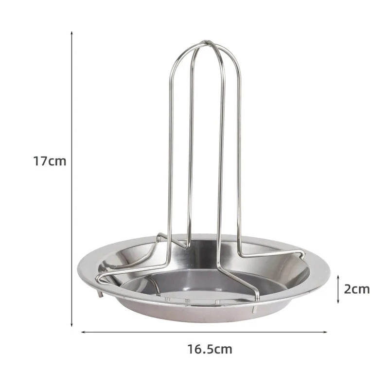 Stainless steel nonstick BBQ grill plate, view 6 - MRSLM
