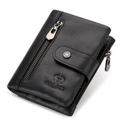 genuine leather slim wallet, view 4 - MRSLM