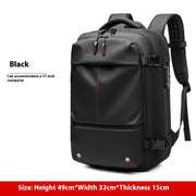 men's travel backpack, view 9 - MRSLM