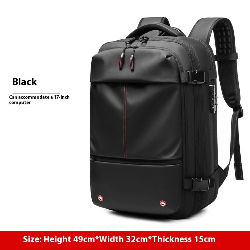 men's travel backpack, view 9 - MRSLM
