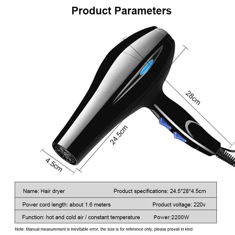 2200W Profi-Haartrockner