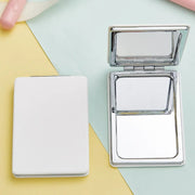 portable folding makeup mirror, view 2 - MRSLM