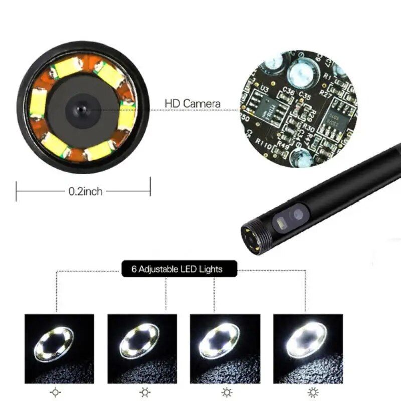 hd endoscope inspection camera, view 8 - MRSLM