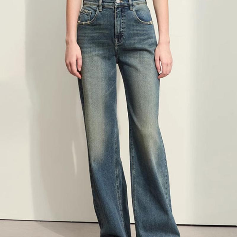 retro washed denim jeans - MRSLM