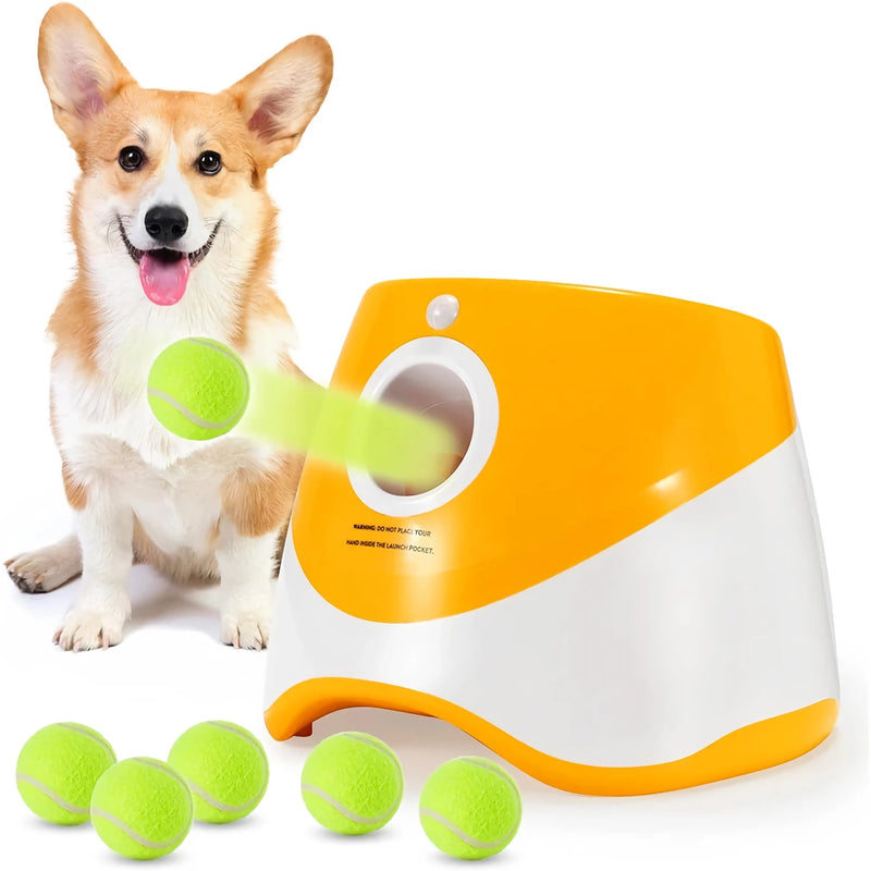 Automatic dog ball launcher, view 4 - MRSLM