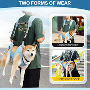 adjustable breathable pet carrier backpack, view 6 - MRSLM