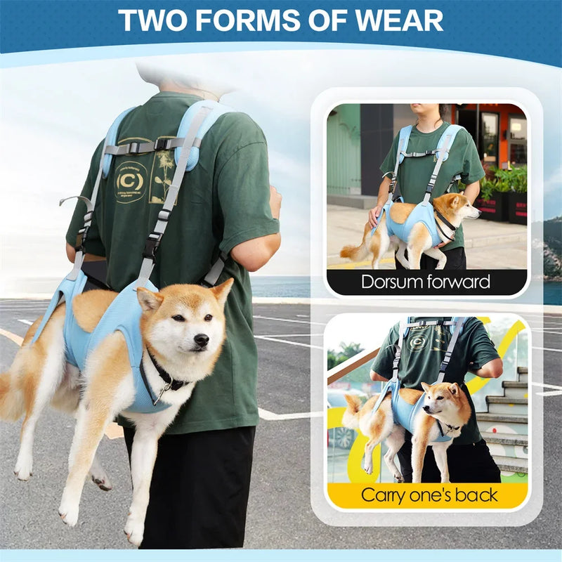 adjustable breathable pet carrier backpack, view 6 - MRSLM