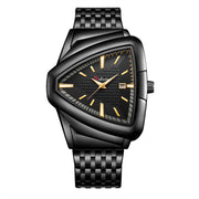 Men's triangle quartz watch, view 4 - MRSLM