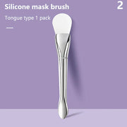 silicone makeup and mask brush, view 3 - MRSLM