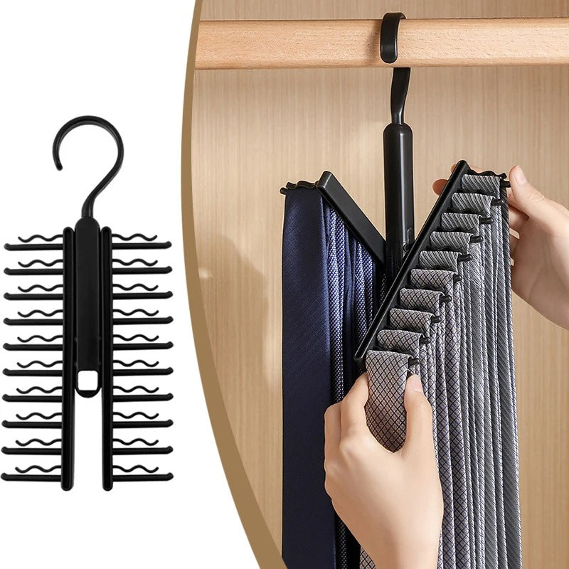 rotatable tie and belt hanger - MRSLM