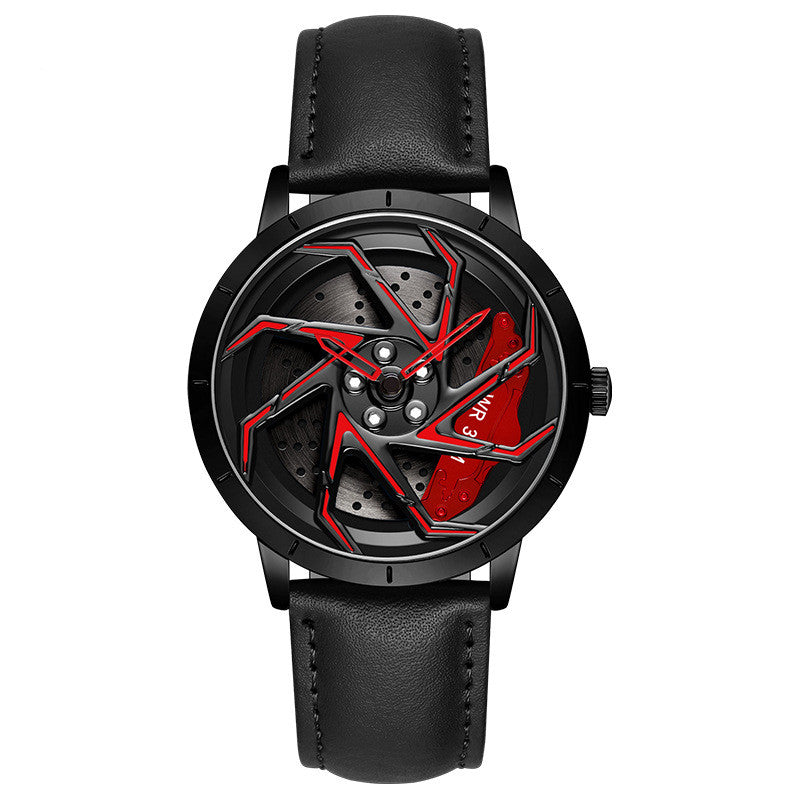 men's waterproof quartz watch, view 4 - MRSLM