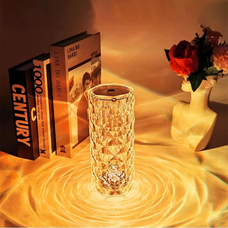 RGB crystal diamond LED night light, view 8 - MRSLM