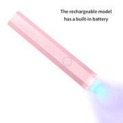 Portable UV LED mini nail dryer lamp, view 4 - MRSLM