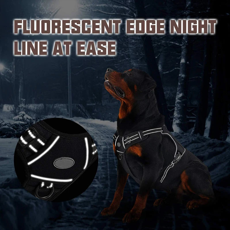 adjustable tactical dog harness, view 6 - MRSLM