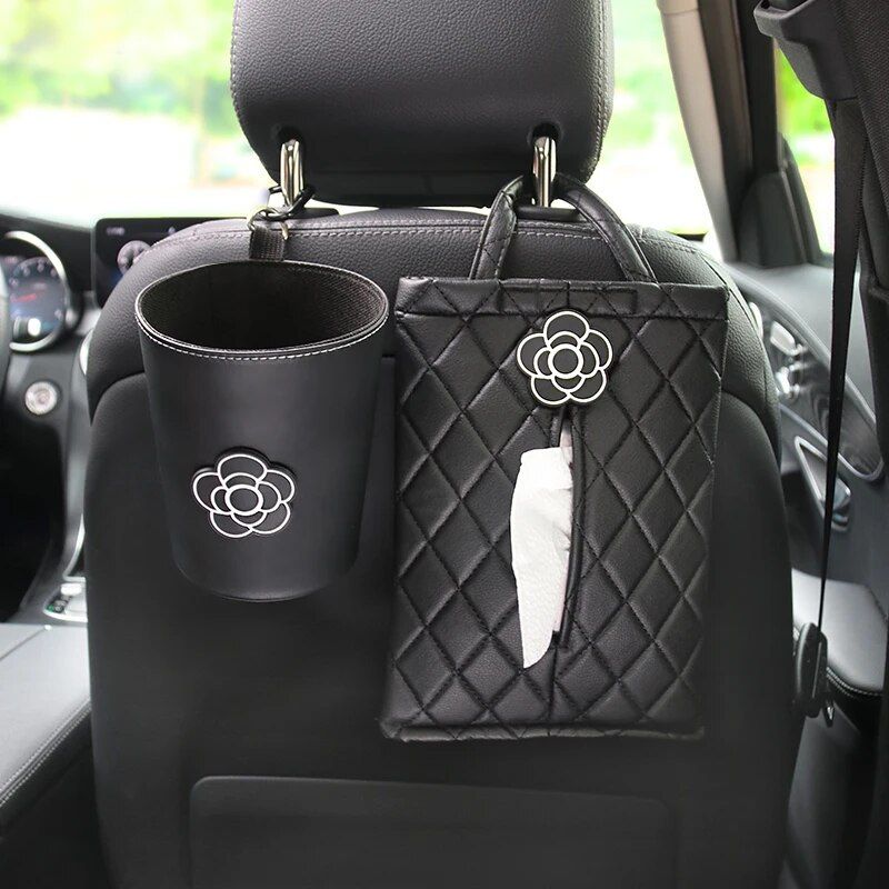 camellia car trash bin, view 9 - MRSLM