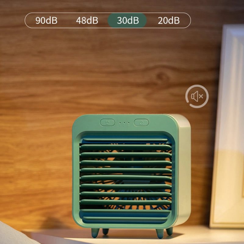portable mini air cooler desktop fan, view 7 - MRSLM