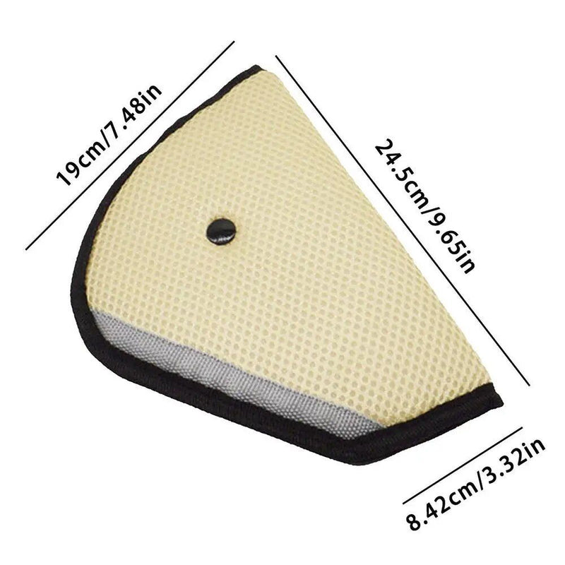 child seat belt pad and clip, view 3 - MRSLM